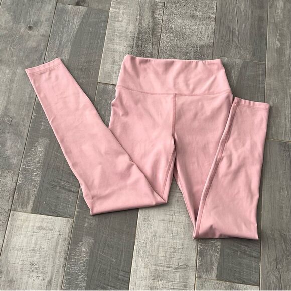 American Eagle Outfitters Pants - American Eagle pink high rise full length leggings tights size xs